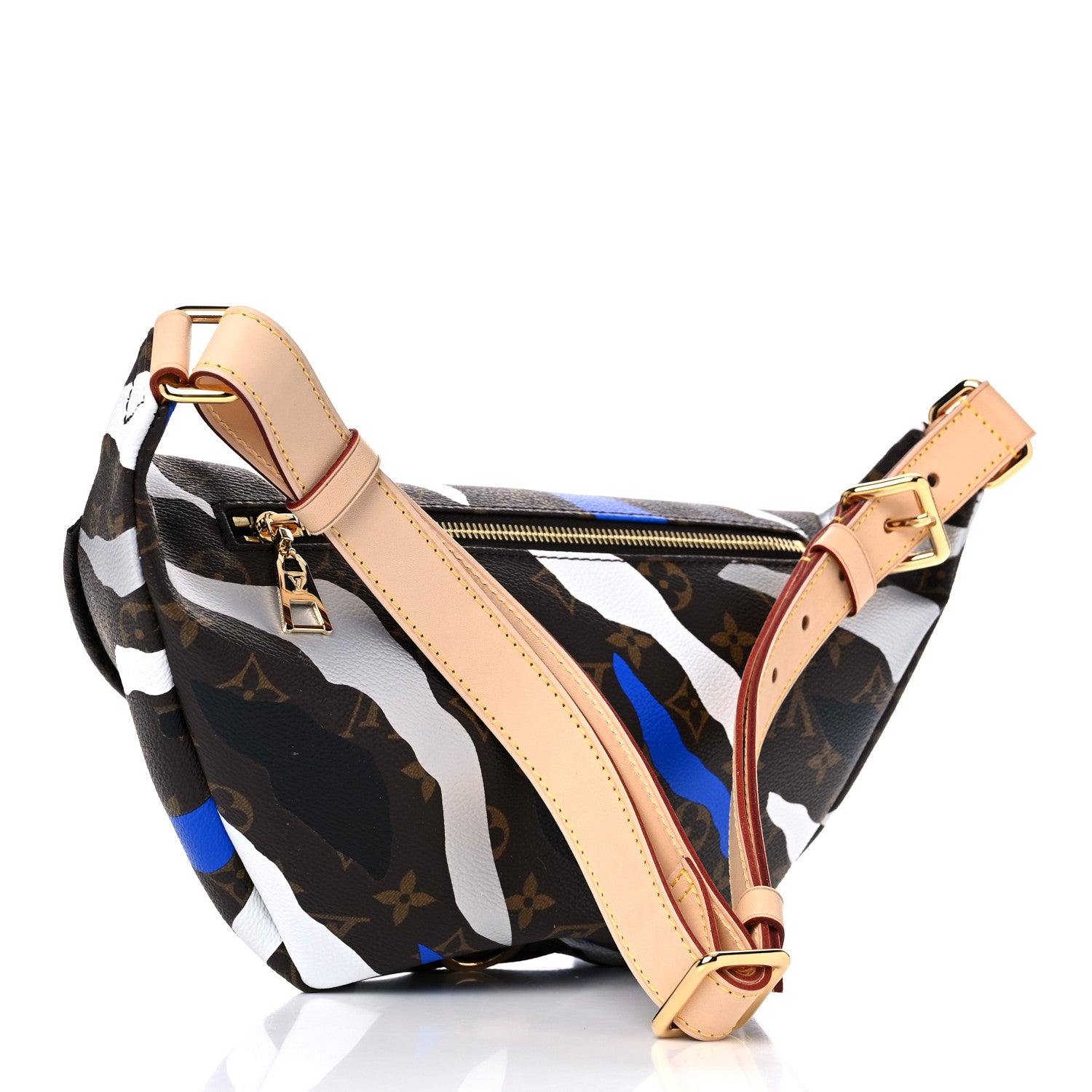 Louis Vuitton X LOL Monogram Bumbag Blue Silver 3 of 12