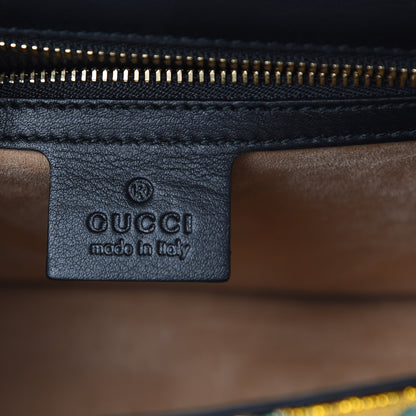 Gucci Iridescent Brocade Small Sylvie Shoulder Bag Gold 6 of 10