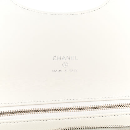 Chanel Iridescent Aged Calfskin Small 31 Pouch White 6 of 14