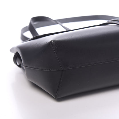 Mansur Gavriel Calfskin Mini Lady Bag Black Argento 15 of 16