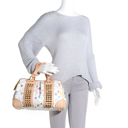 Louis Vuitton Monogram Multicolor Courtney MM White 2 of 7