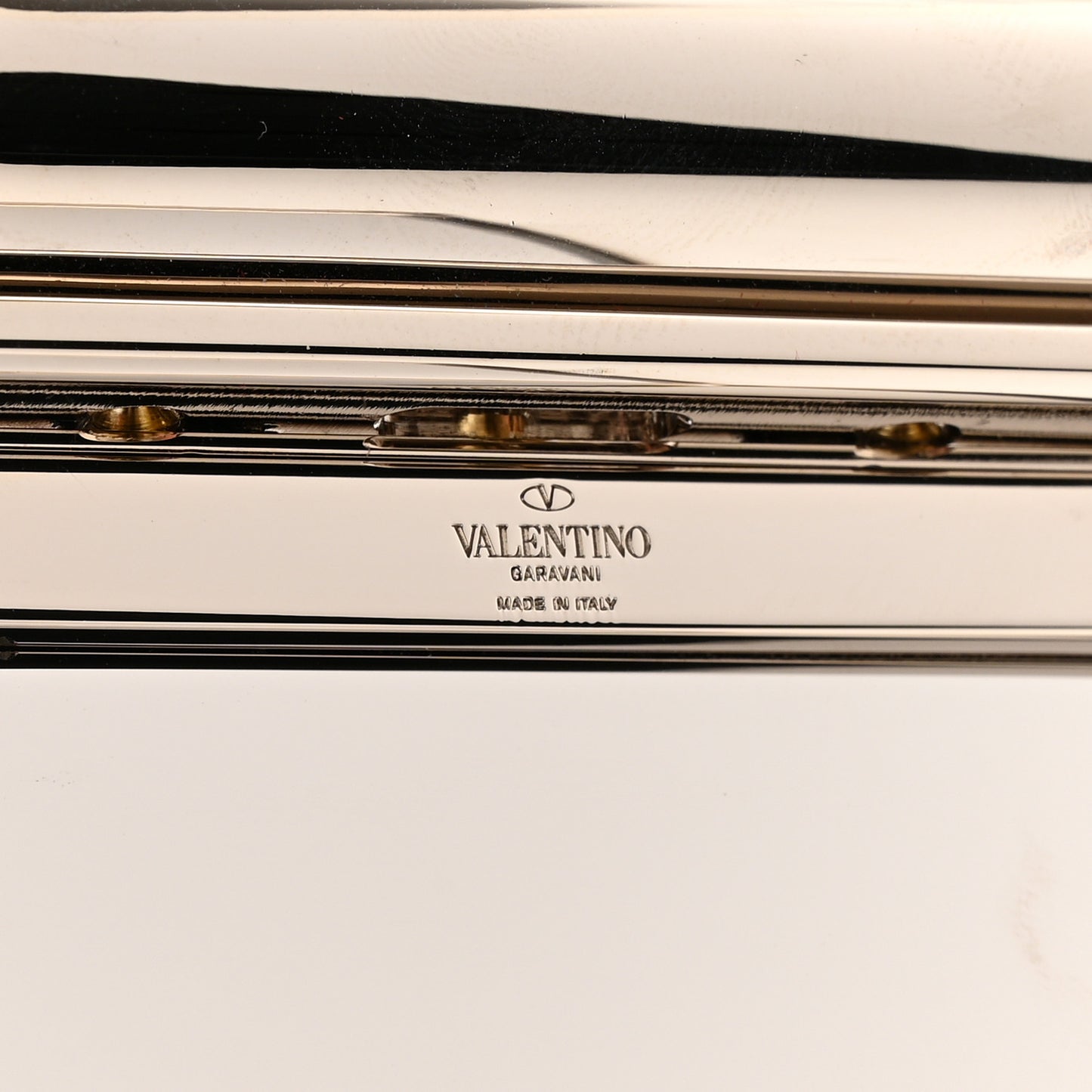 Rockstud Lipstick Holder Minaudiere Red