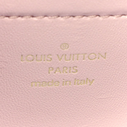 Louis Vuitton Lambskin Embossed Monogram Pochette Coussin Rose 6 of 10