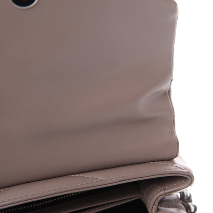 Saint Laurent Calfskin Y Quilted Toy Loulou Monogram Satchel Nude Powder 12 of 12