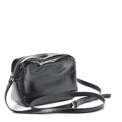 Gucci Soft Patent Small Soho Disco Bag Black 3 of 10
