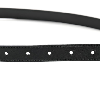 Gucci Calfskin Double G 20mm Belt 75 30 Black 3 of 5