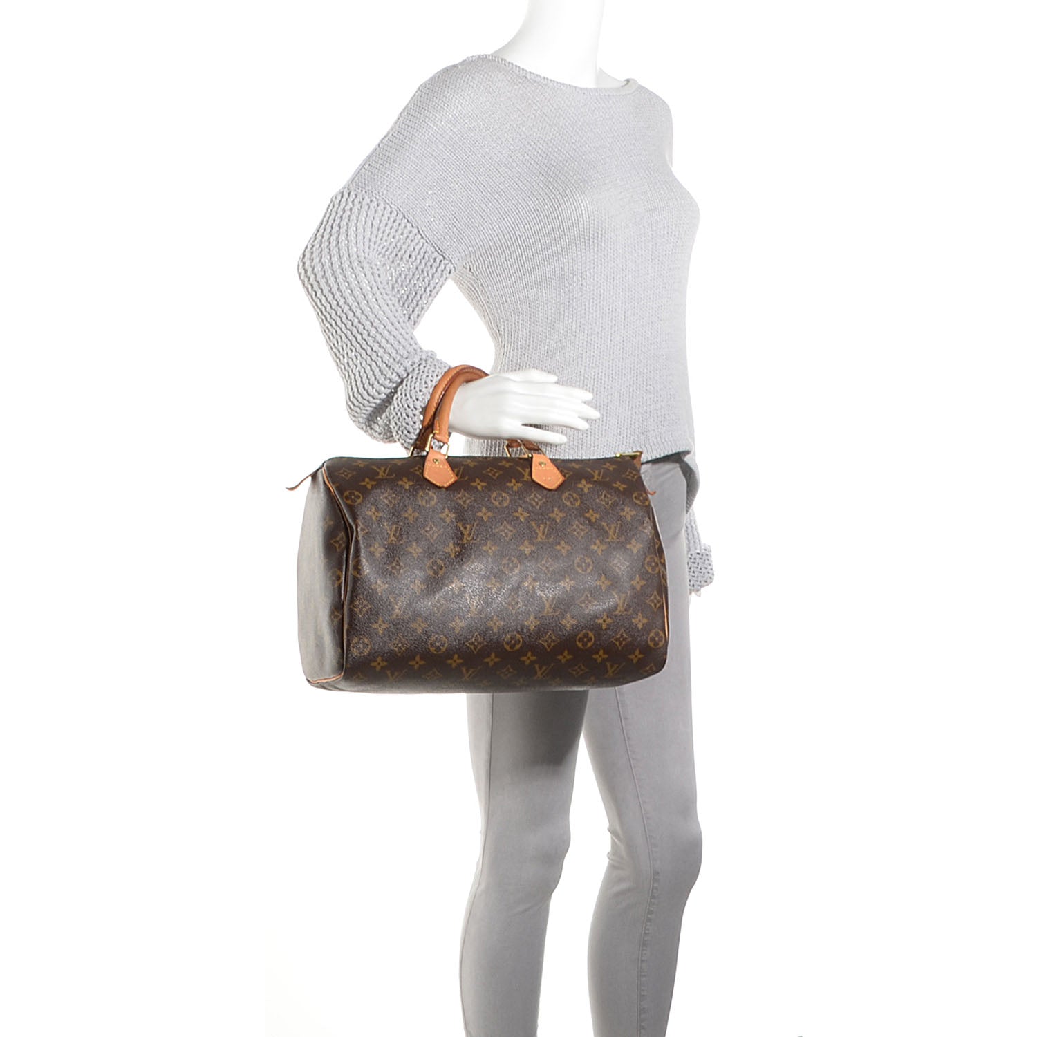 Louis Vuitton Monogram Speedy 35 2 of 8