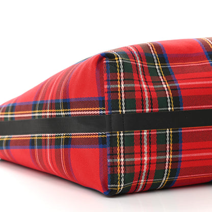 Burberry Vintage Check Medium The Giant Reversible Tote Antique Yellow Bright Red 19 of 21