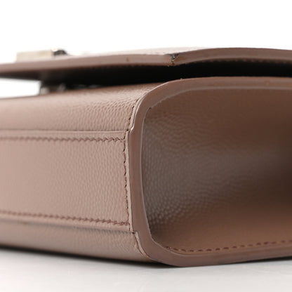 Saint Laurent Grain De Poudre Small Monogram Kate Satchel Fard 9 of 9