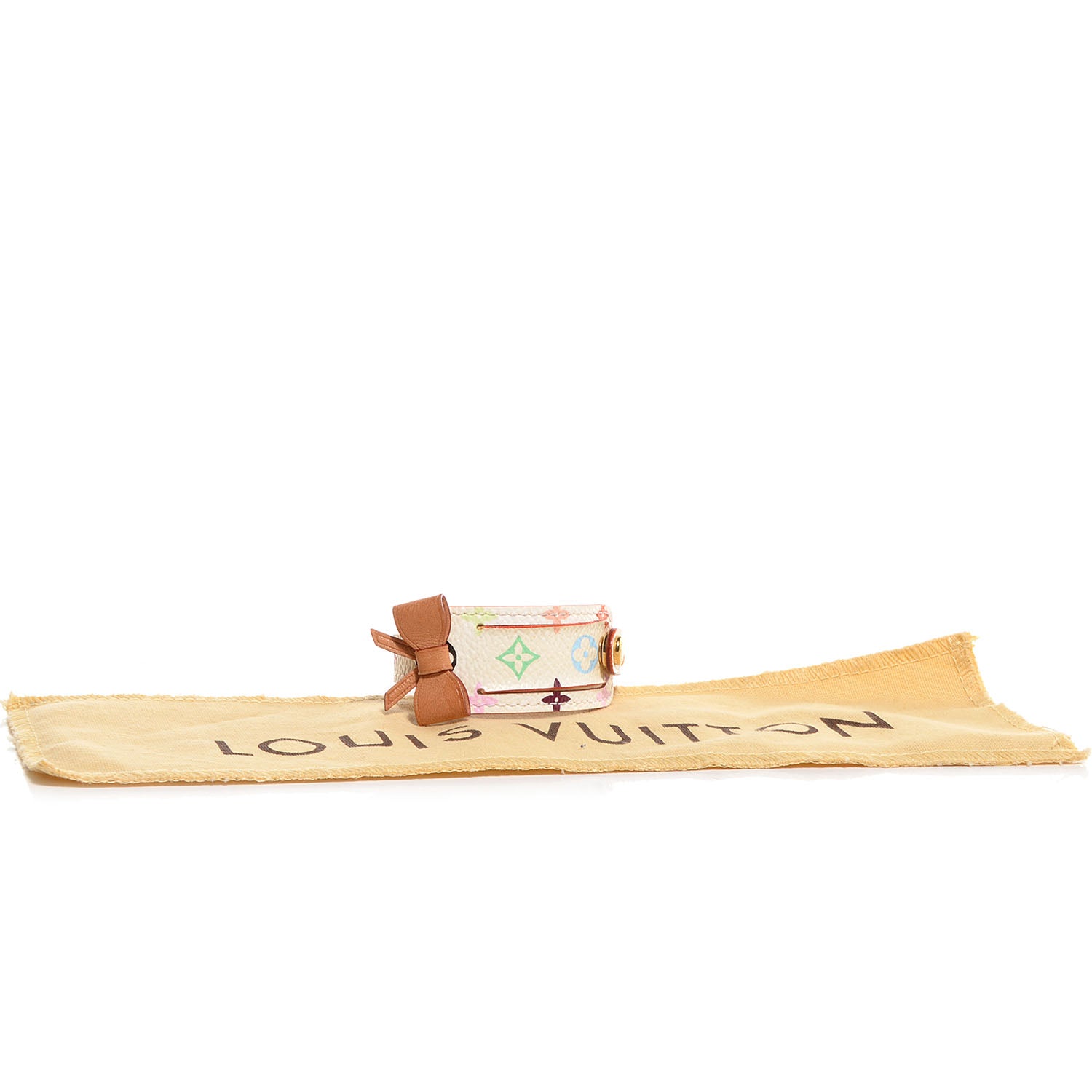 Louis Vuitton Monogram Multicolor Address Wish Bracelet White 7 of 7