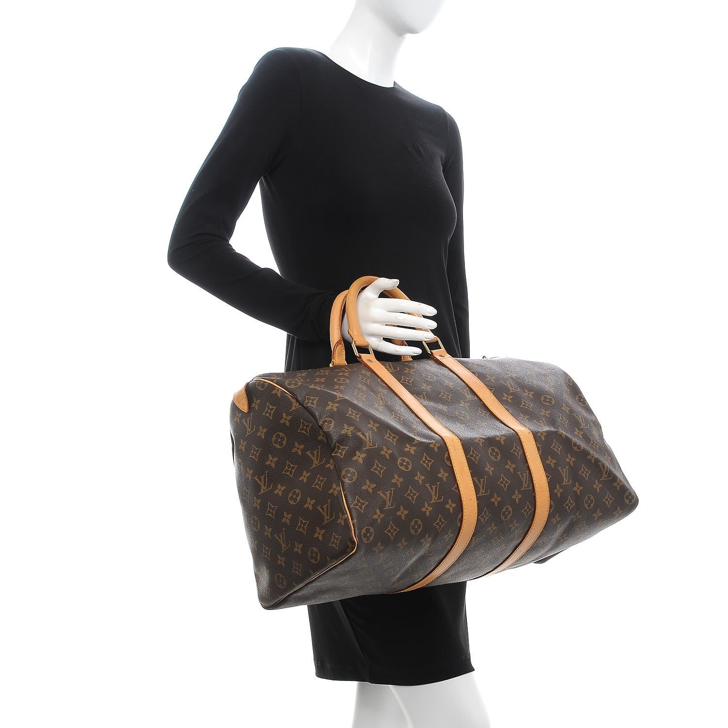 Louis Vuitton Monogram Keepall 50 2 of 16