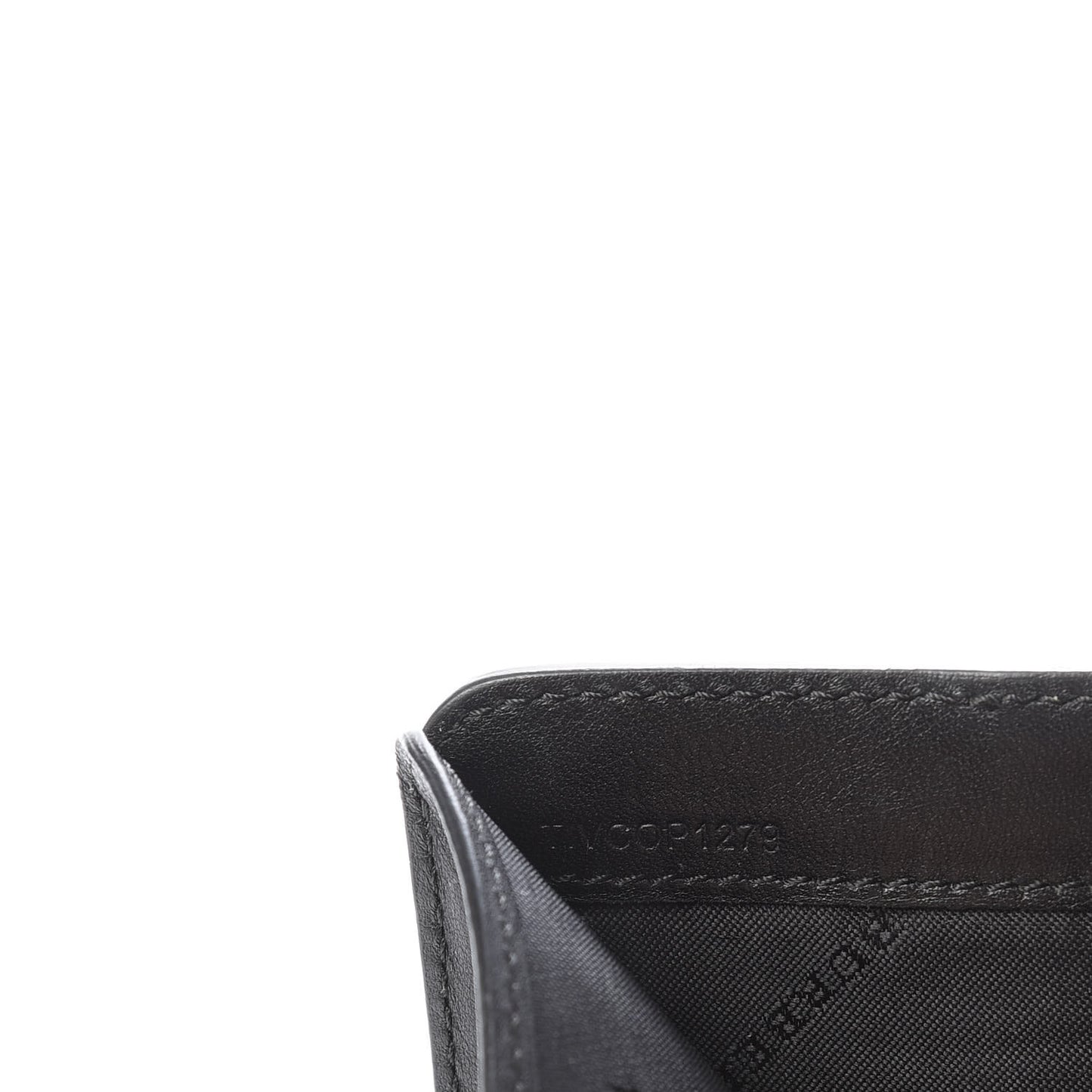 Horseferry Check Finsbury Wallet Black