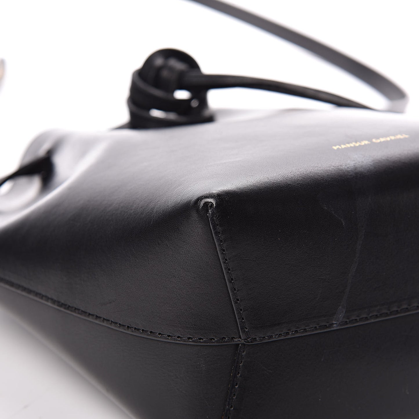 Calfskin Mini Mini Bucket Bag Black Dolly