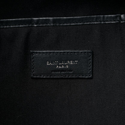 Saint Laurent Calfskin City Backpack Black 5 of 12