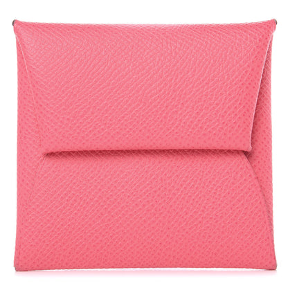 Hermes Epsom Bastia Coin Purse Rose Azalee 1 of 8