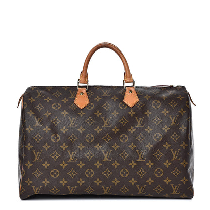 Louis Vuitton Monogram Speedy 40 1 of 21