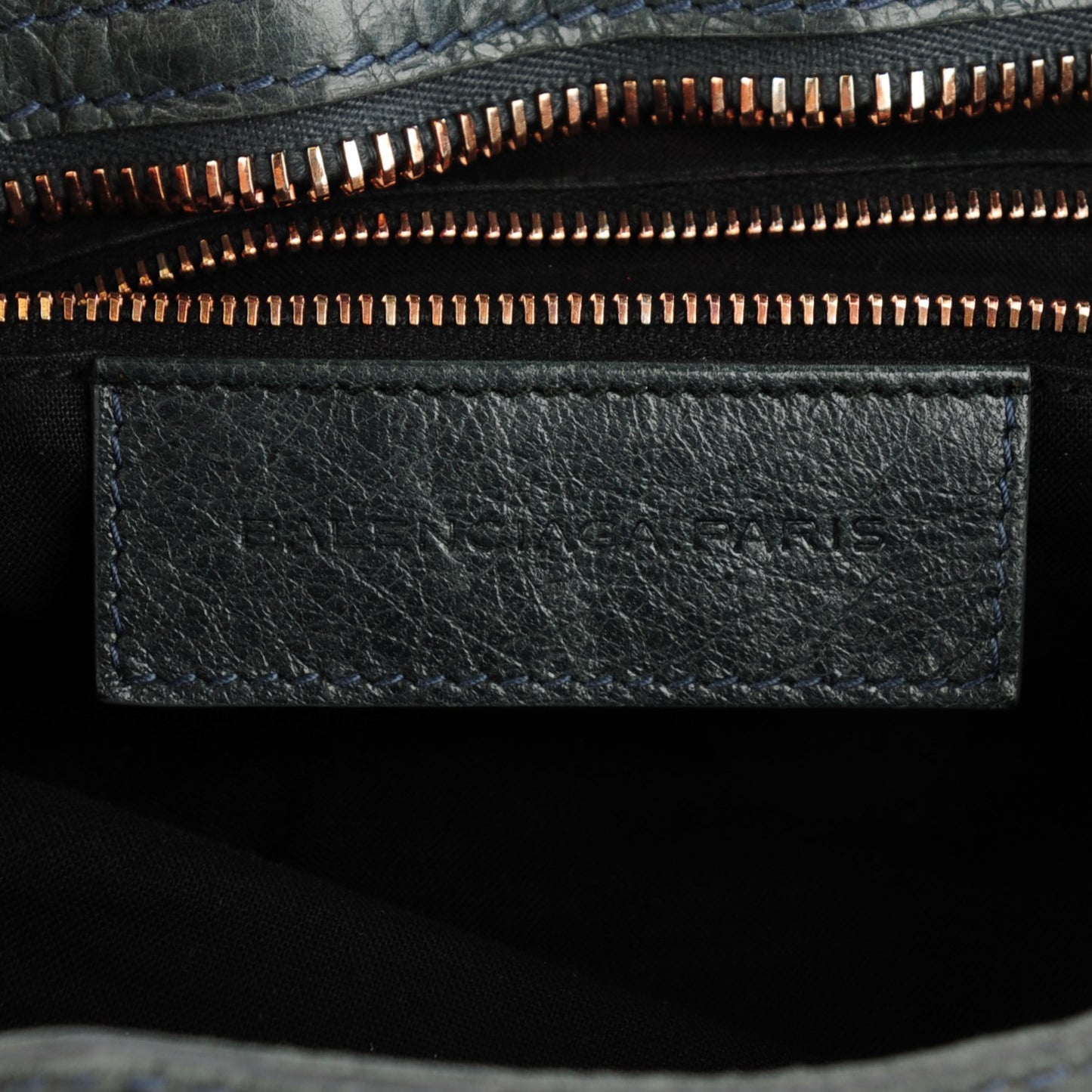 Agneau Giant 21 Rose Gold Hardware City Anthracite