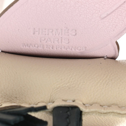 Hermes Milo Lambskin Grigri Rodeo Pegase Horse Bag Charm PM Nata Mauve Sylvestre Vert Cypress 3 of 5