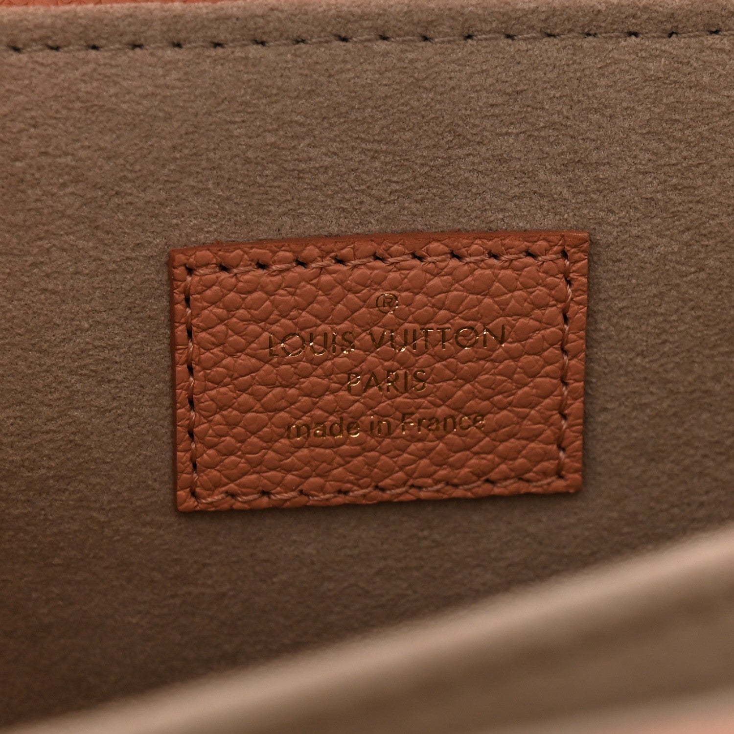Louis Vuitton Empreinte Monogram Giant Pochette Metis Rose Trianon Cream 7 of 10