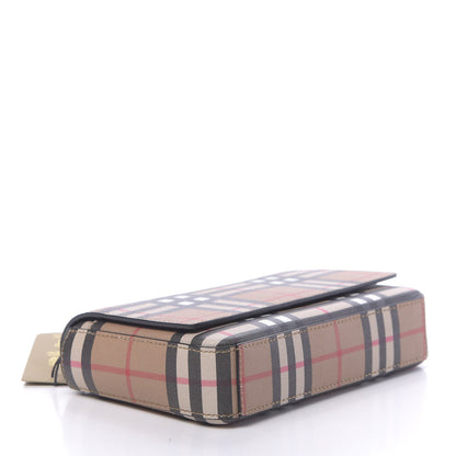 Burberry House Check Tartan Mix Hampshire Crossbody 4 of 9