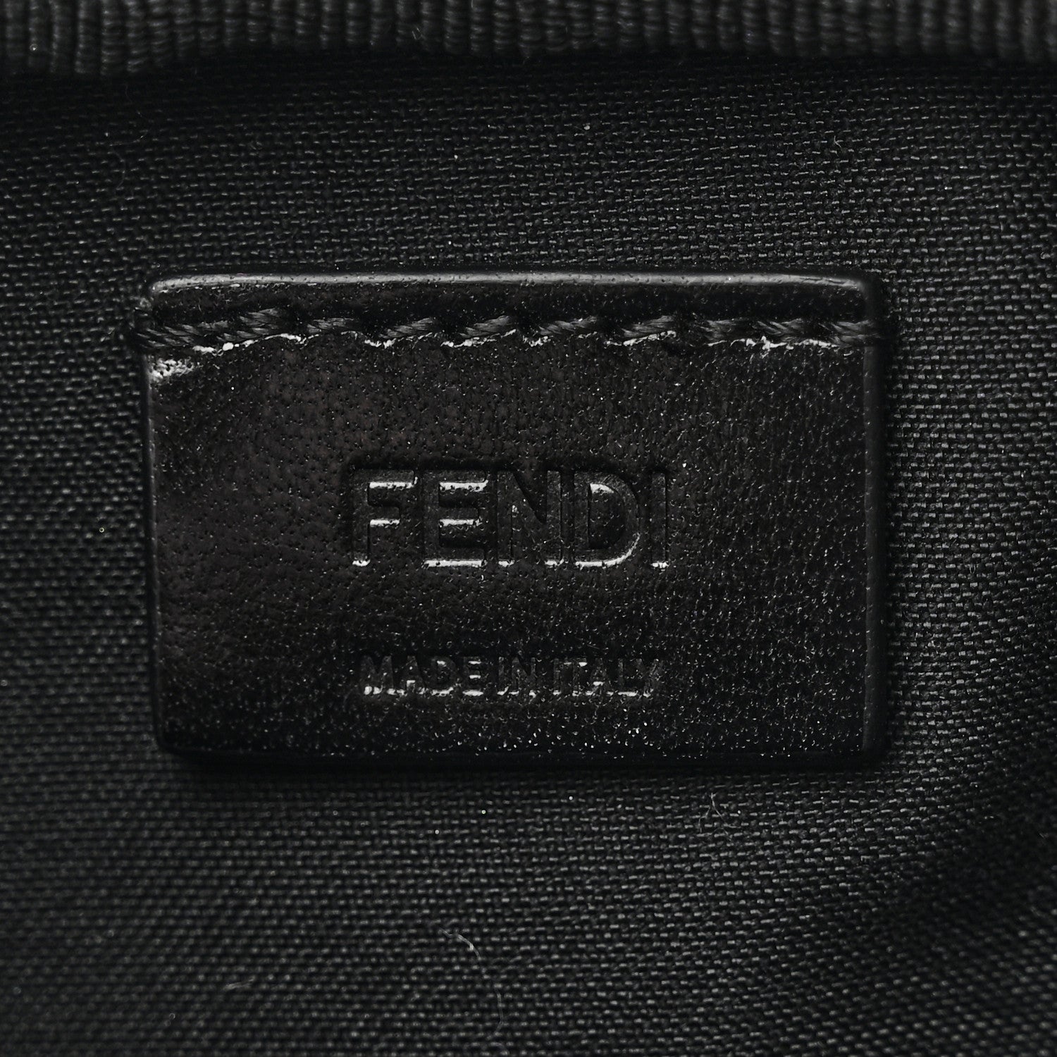 Fendi Glazed Fabric Vitello Century FF 1974 Stamp Camera Bag Rosso 6 of 7