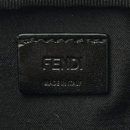 Fendi Glazed Fabric Vitello Century FF 1974 Stamp Camera Bag Rosso 6 of 7
