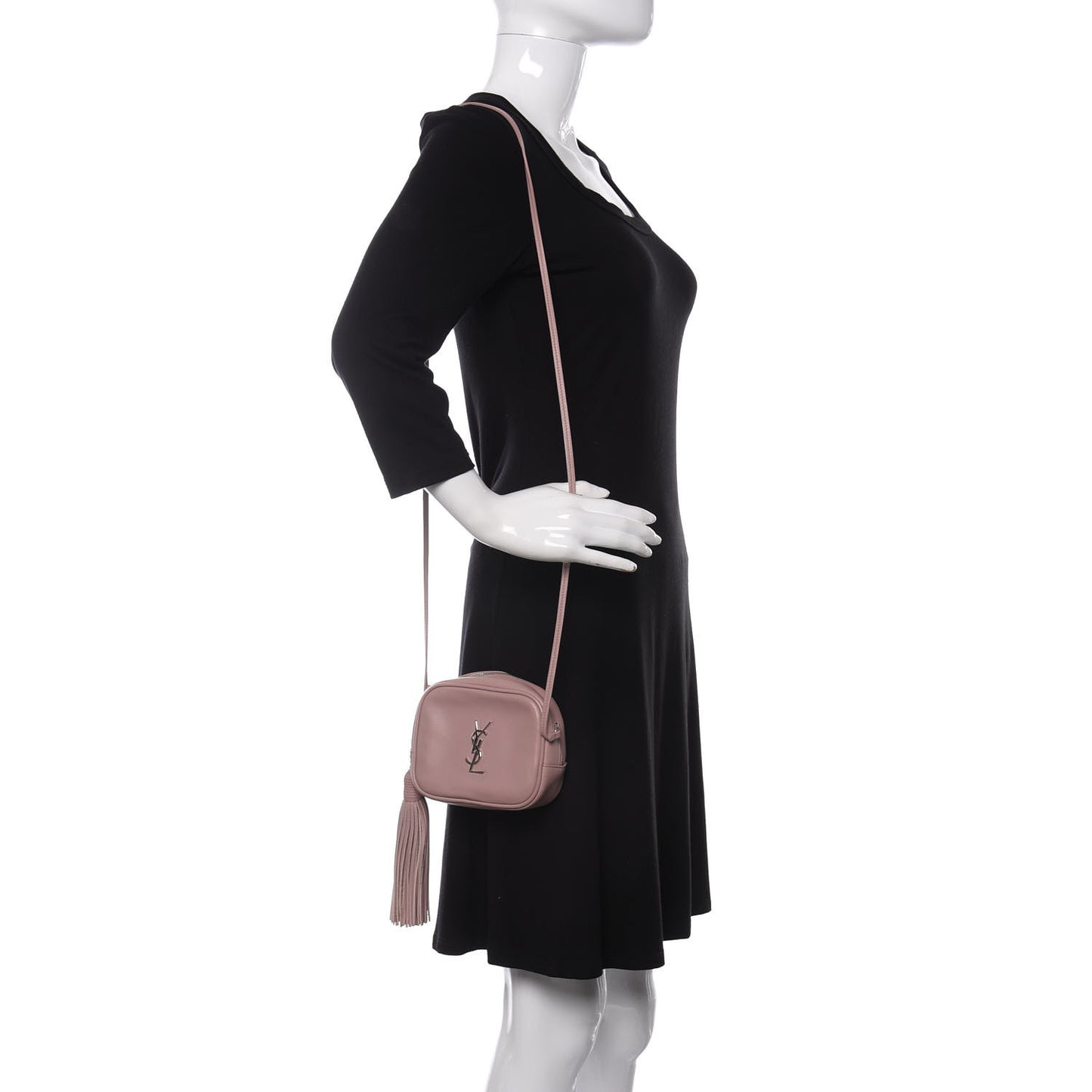 Nappa Monogram Blogger Bag Dusty Rose