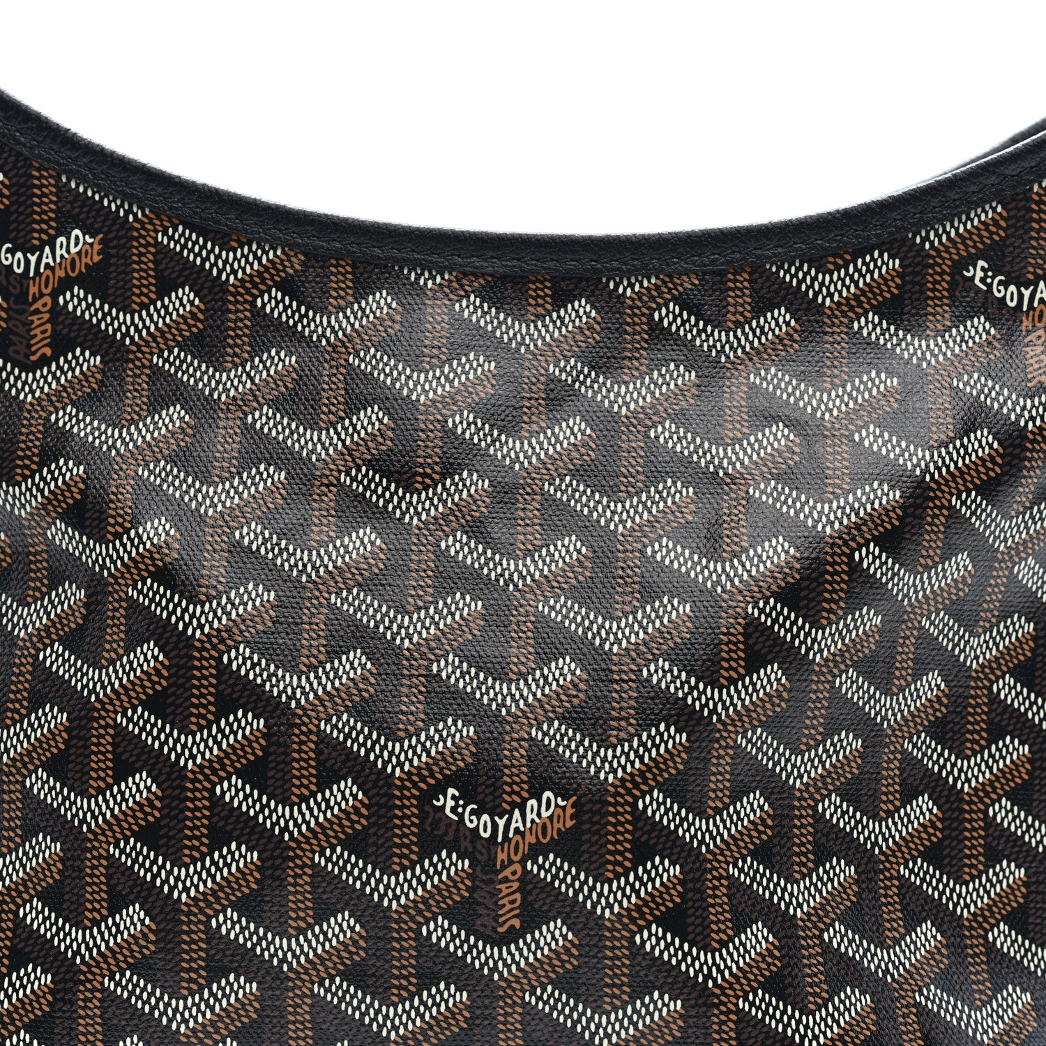 Goyard Goyardine Mini Boheme Hobo Black 7 of 9