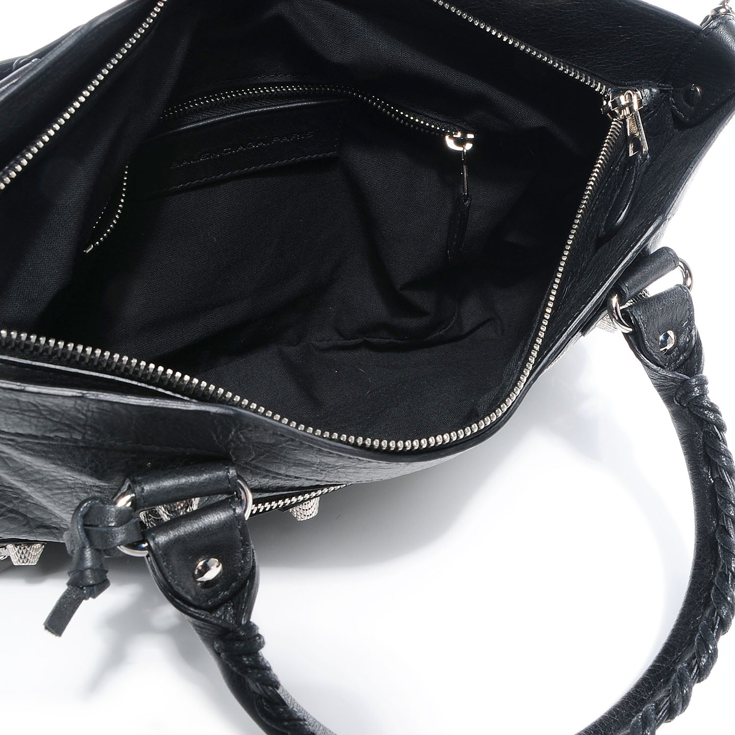 Balenciaga Agneau Giant 12 Silver Hardware First Black 5 of 9