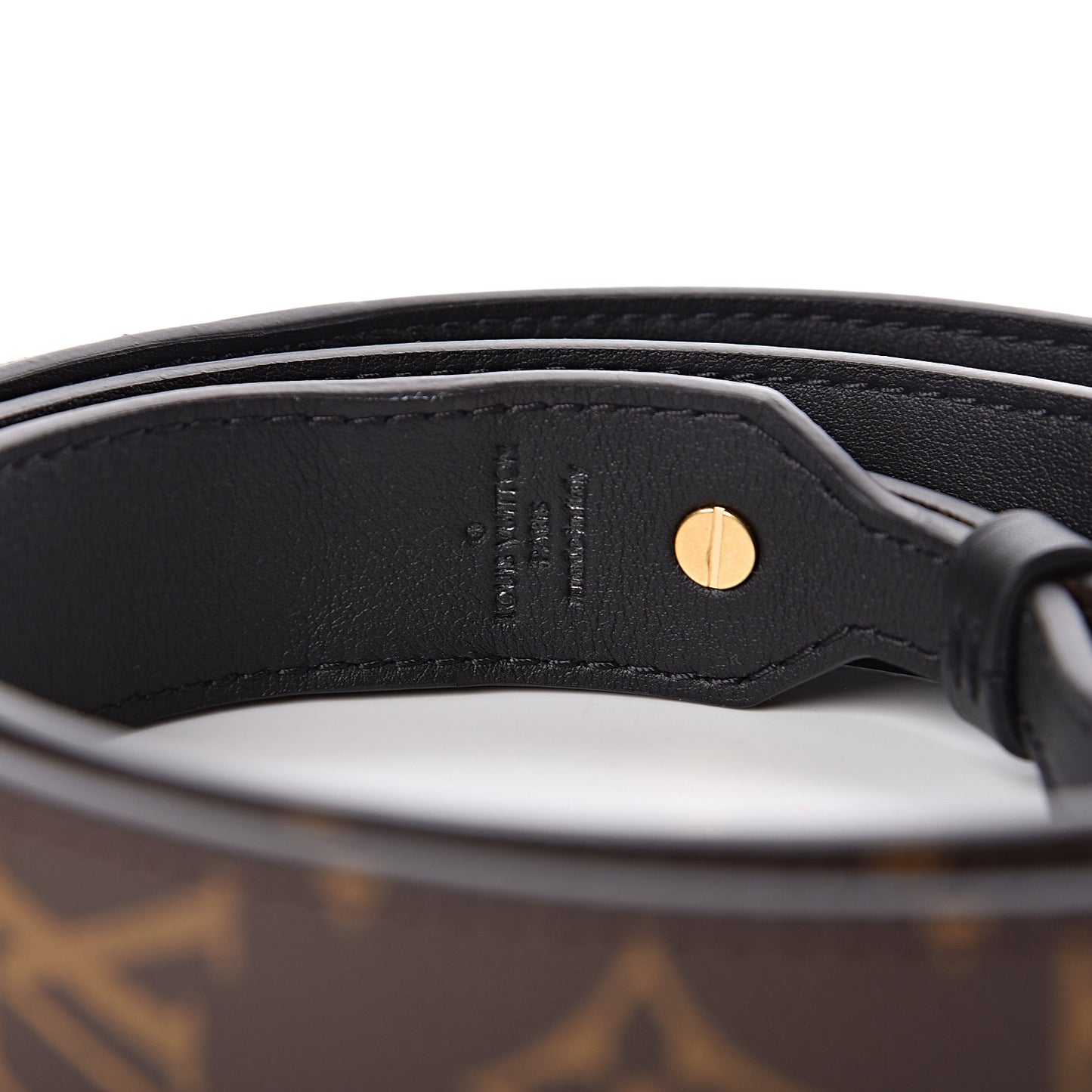 Monogram Bandouliere Shoulder Strap XL Black