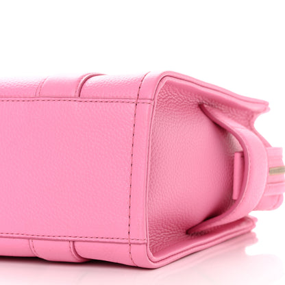 Marc Jacobs Grained Calfskin Small The Tote Bag Candy Pink 12 of 13