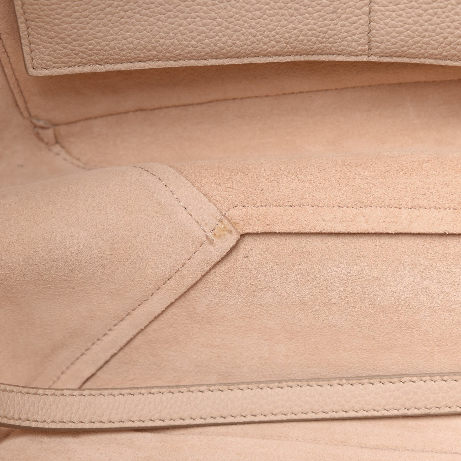 Celine Baby Grained Calfskin Small Tri-Fold Bag Powder 11 of 11