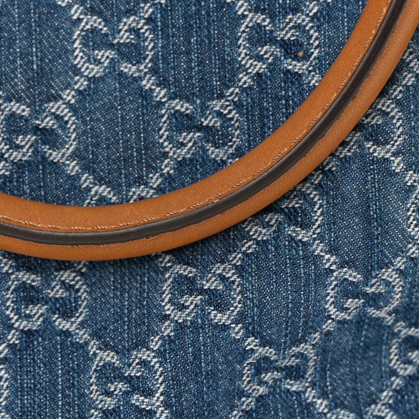 Denim Monogram Medium Sukey Tote Blue