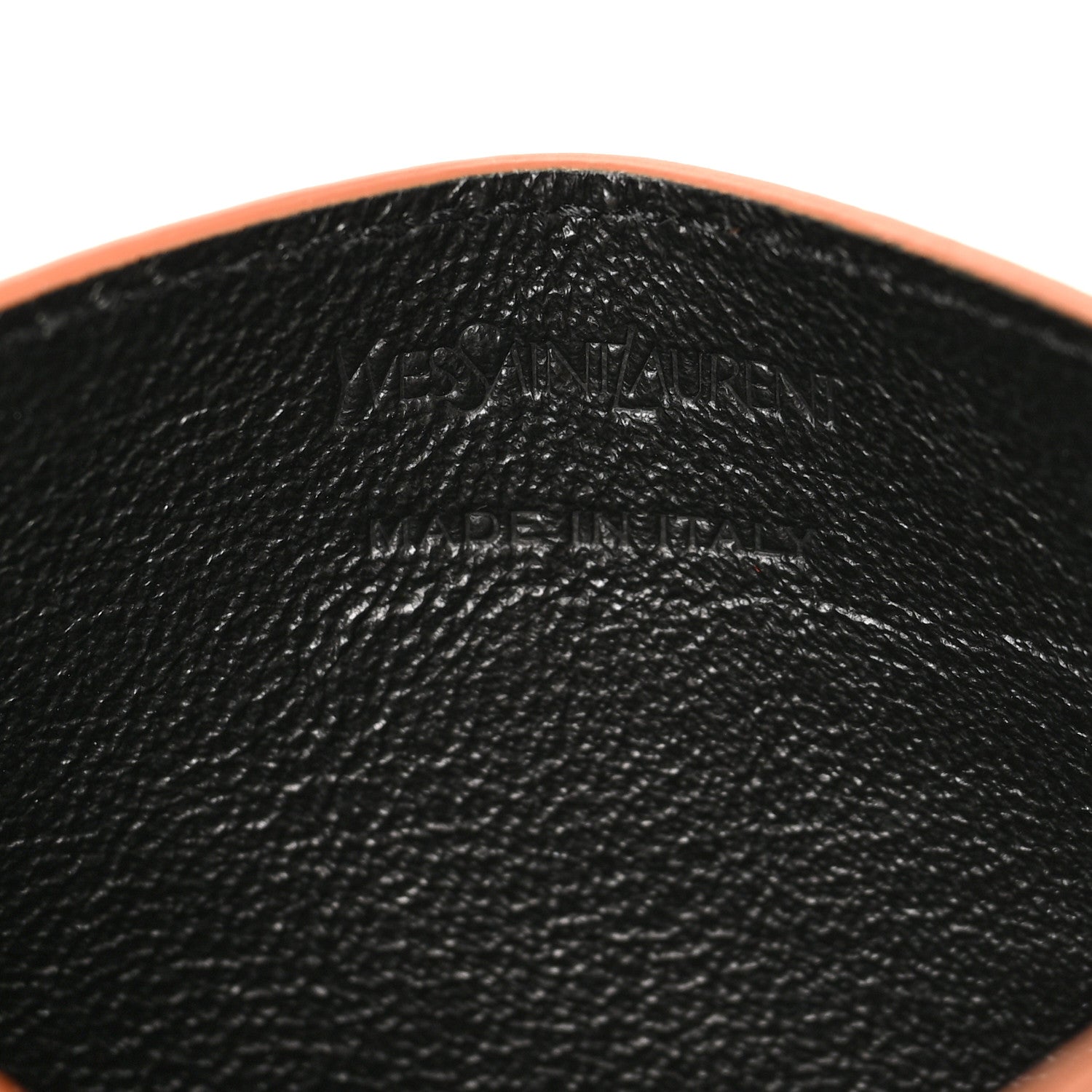 Saint Laurent Calfskin Belle De Jour Card Case Blush 6 of 8