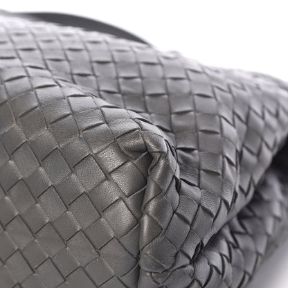 Bottega Veneta Nappa Intrecciato Large Olimpia Bag Light Grey 14 of 15