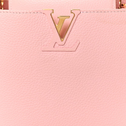 Louis Vuitton Taurillon Scrunchie Capucines BB Bubble Gum Pink 7 of 9