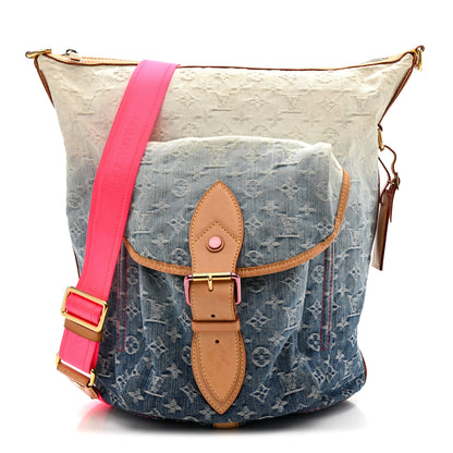 Louis Vuitton Denim Sunburst PM Messenger Blue 1 of 12