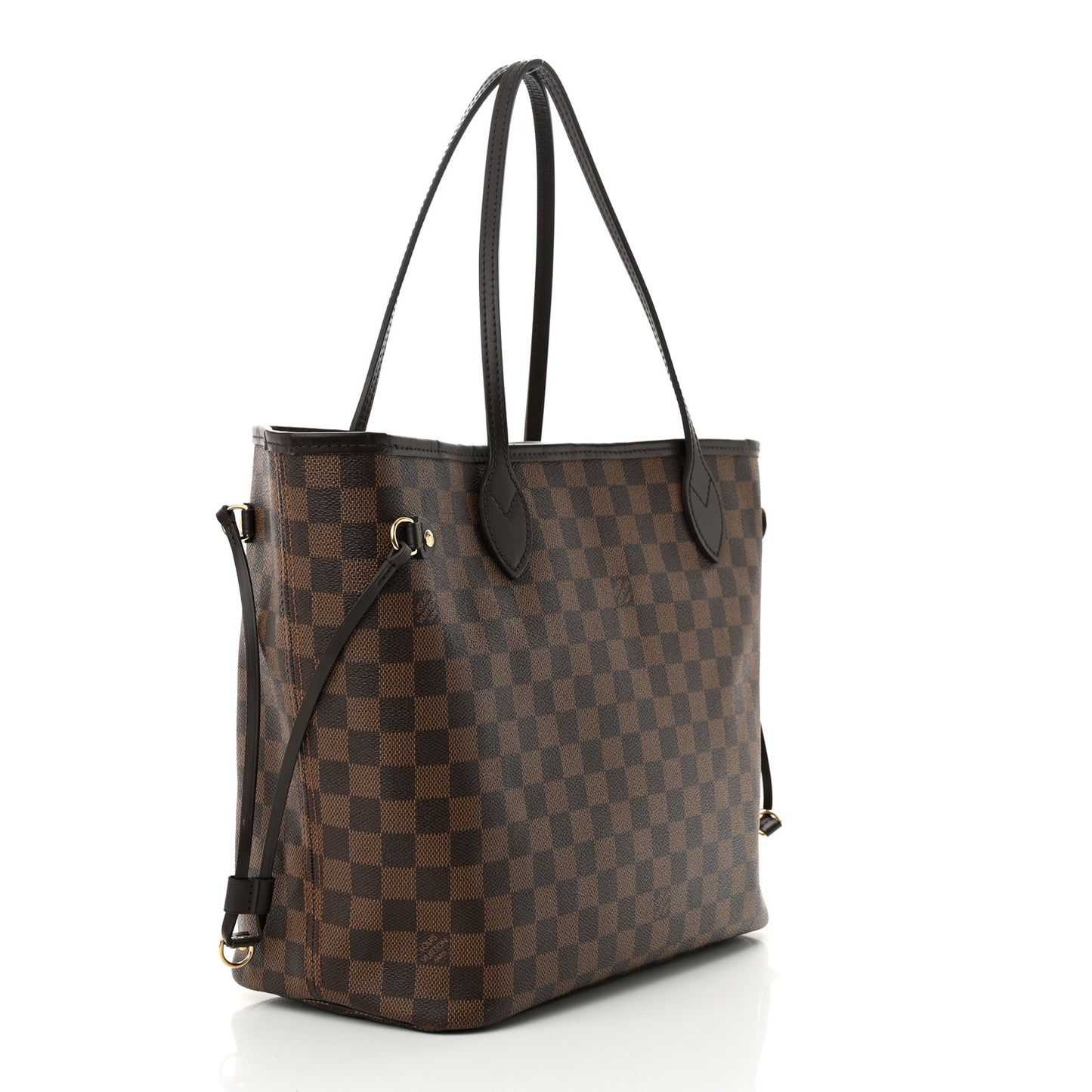 Damier Ebene Neo Neverfull MM Rose Ballerine