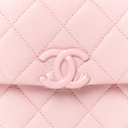 Chanel Shaded Caviar Quilted My Everything Small Flap Pink Light Pink 8 of 10