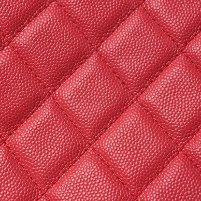 Chanel Caviar Quilted Medium Cosmetic Case Pink 13 of 13