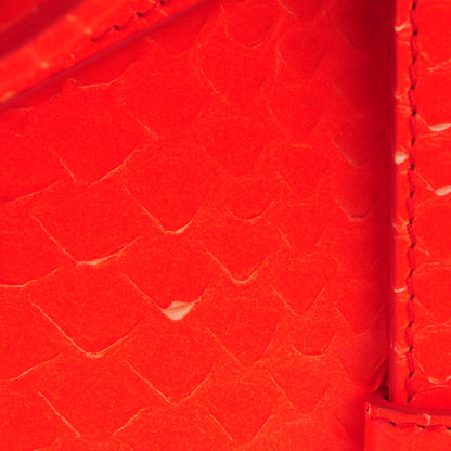 Proenza Schouler Python PS1 Tote Neon Red 13 of 13