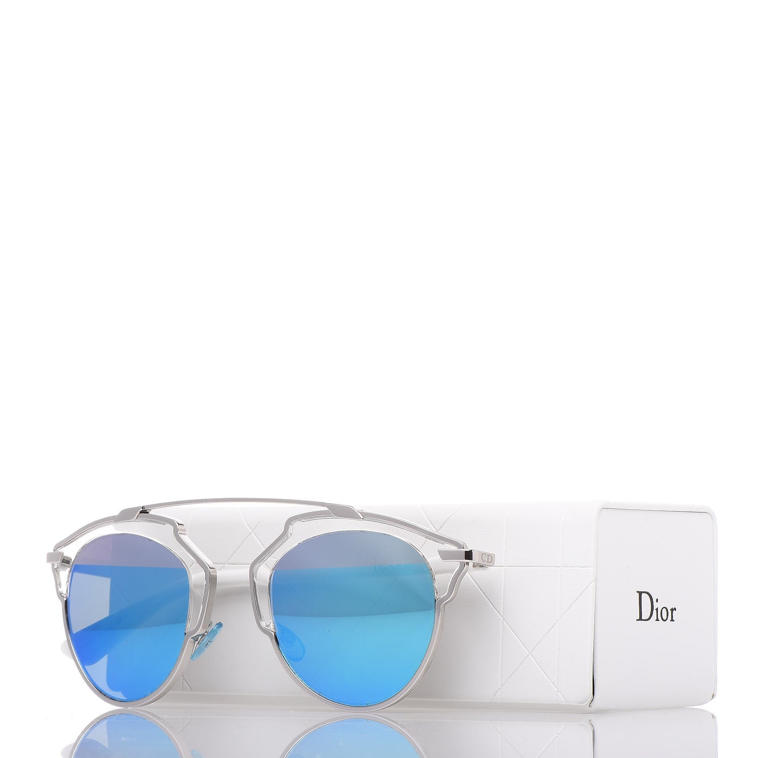 Christian Dior Mirrored So Real Sunglasses White 10 of 10