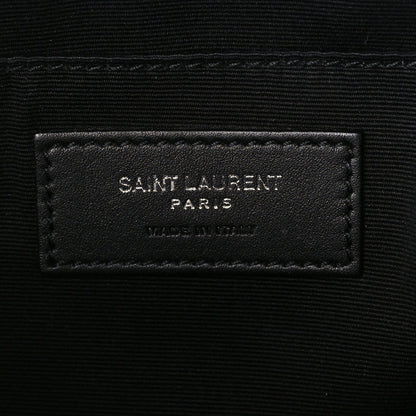 Saint Laurent Patent Calfskin Matelasse Monogram Lou Camera Bag Neon Yellow 6 of 13