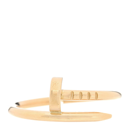 Cartier 18K Yellow Gold Small Juste Un Clou Ring 50 5.25 1 of 4