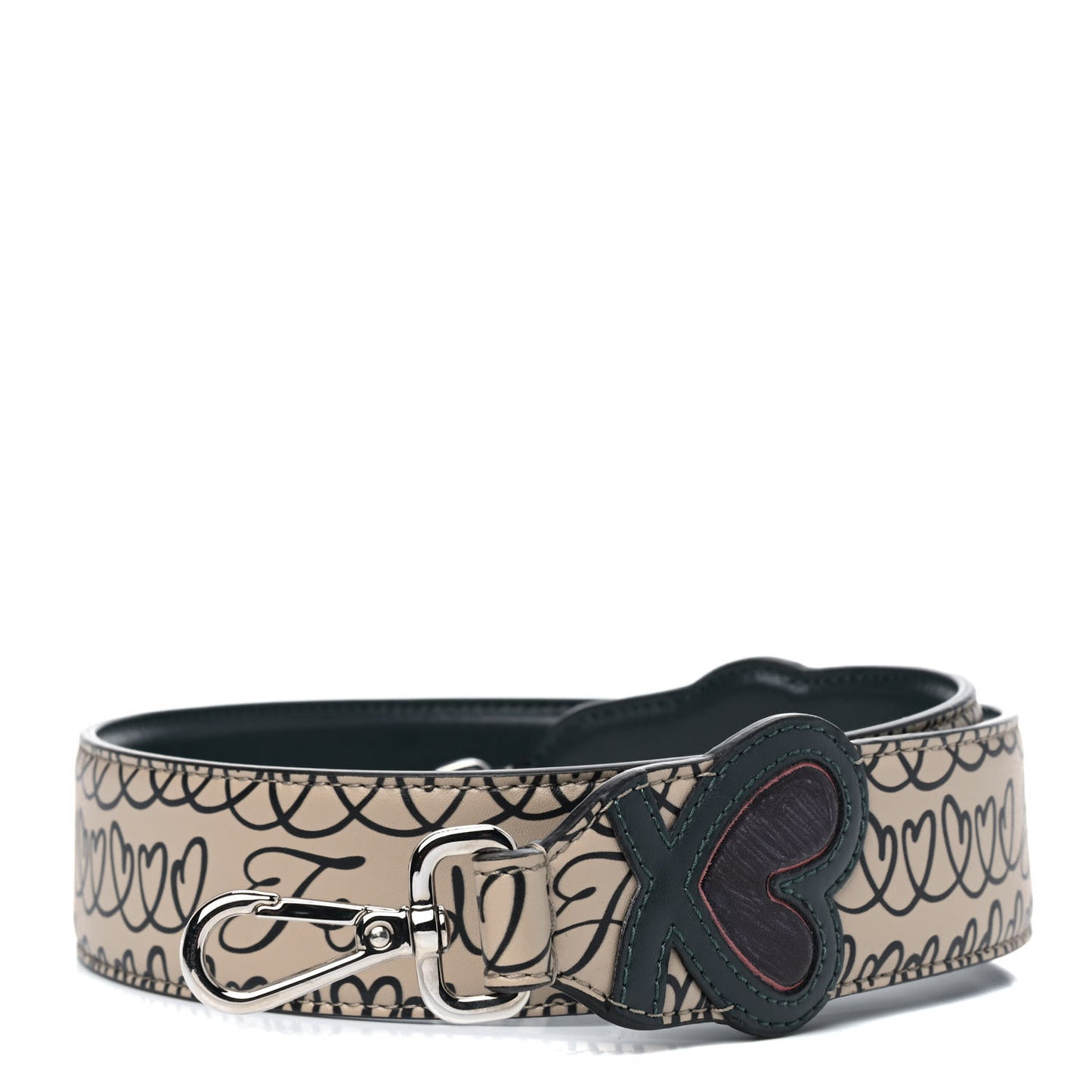 Calfskin Open Your Heart Strap You Amido Amazzonia Multicolor