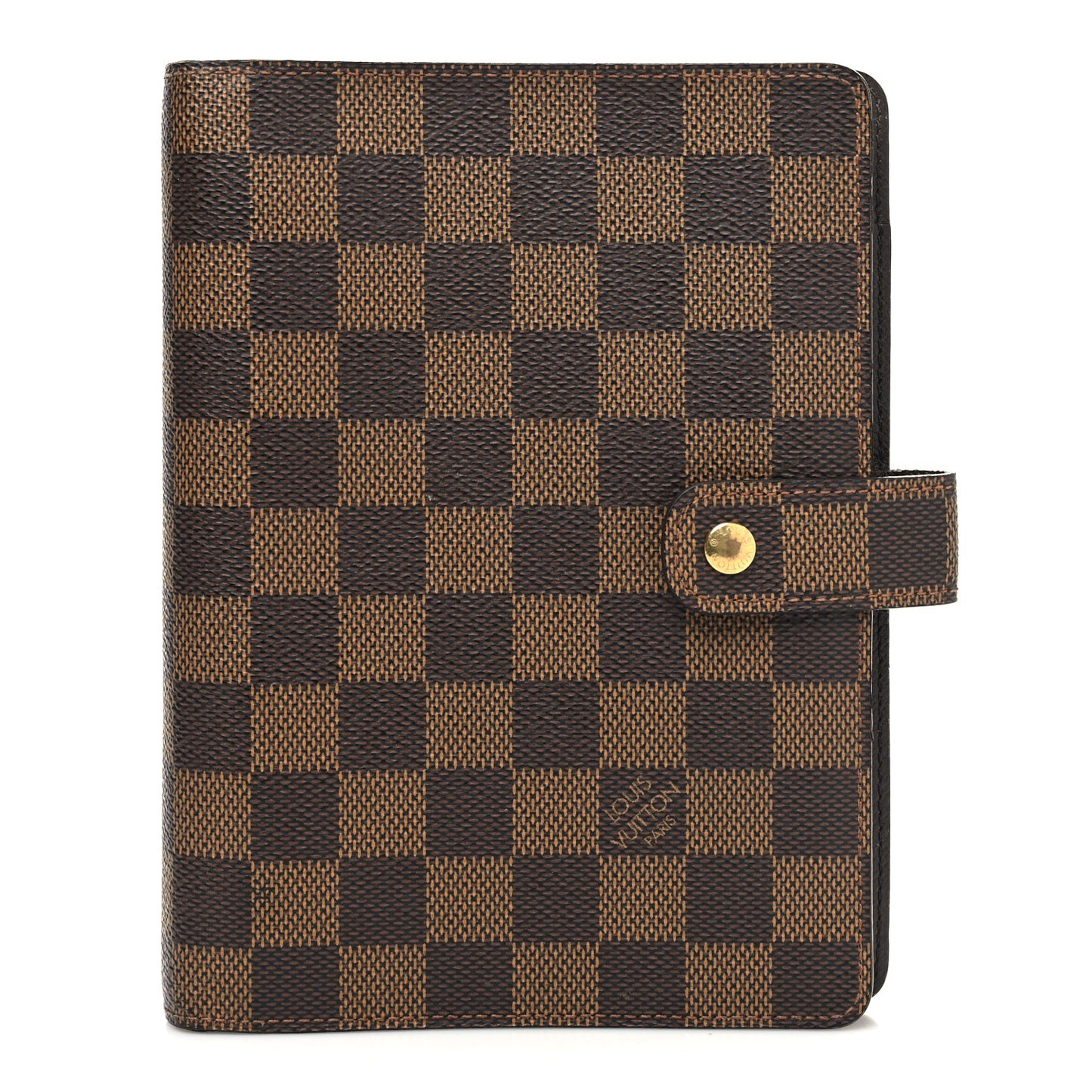 Damier Ebene Medium Ring Agenda Cover
