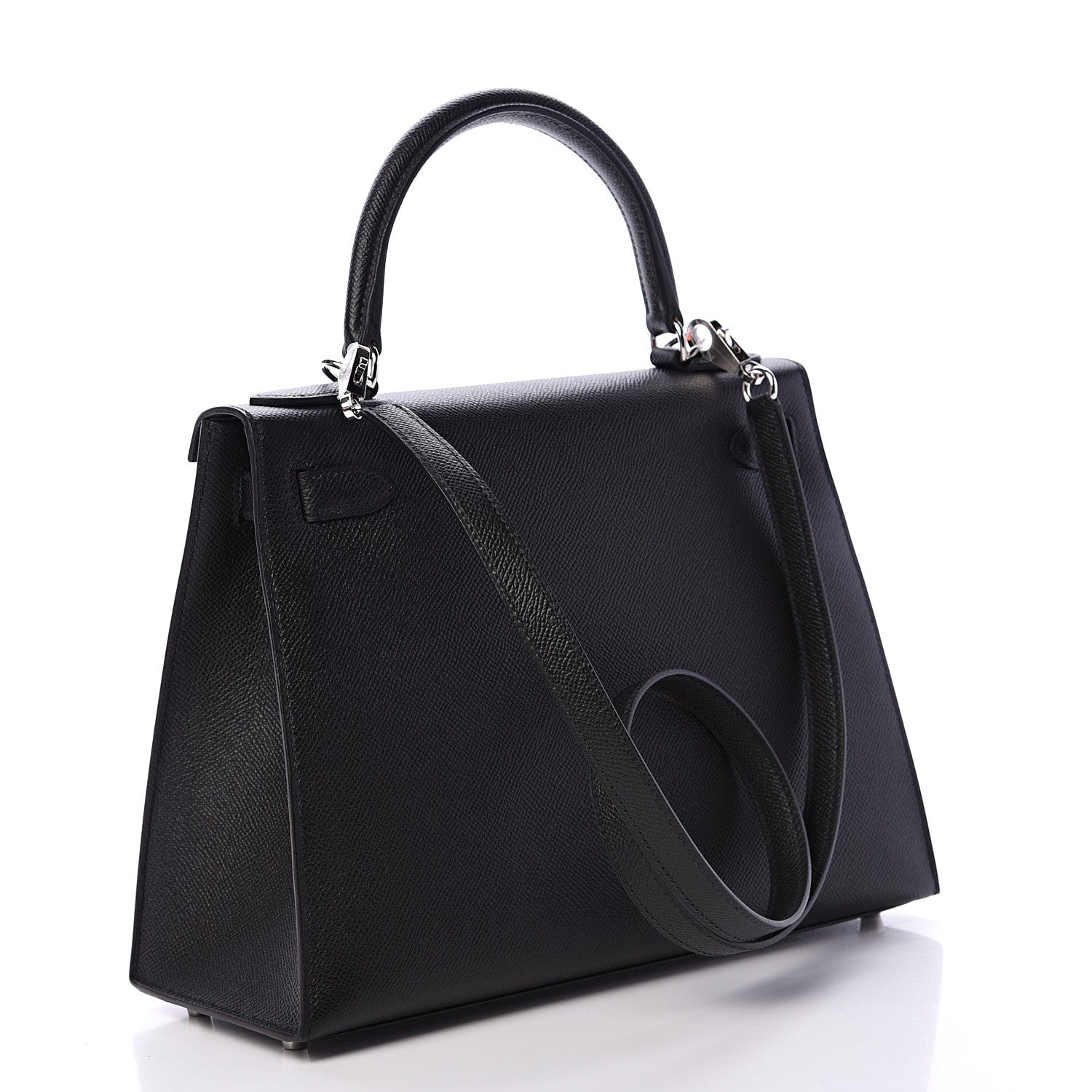 Hermes Epsom Kelly Sellier 28 Black 2 of 10