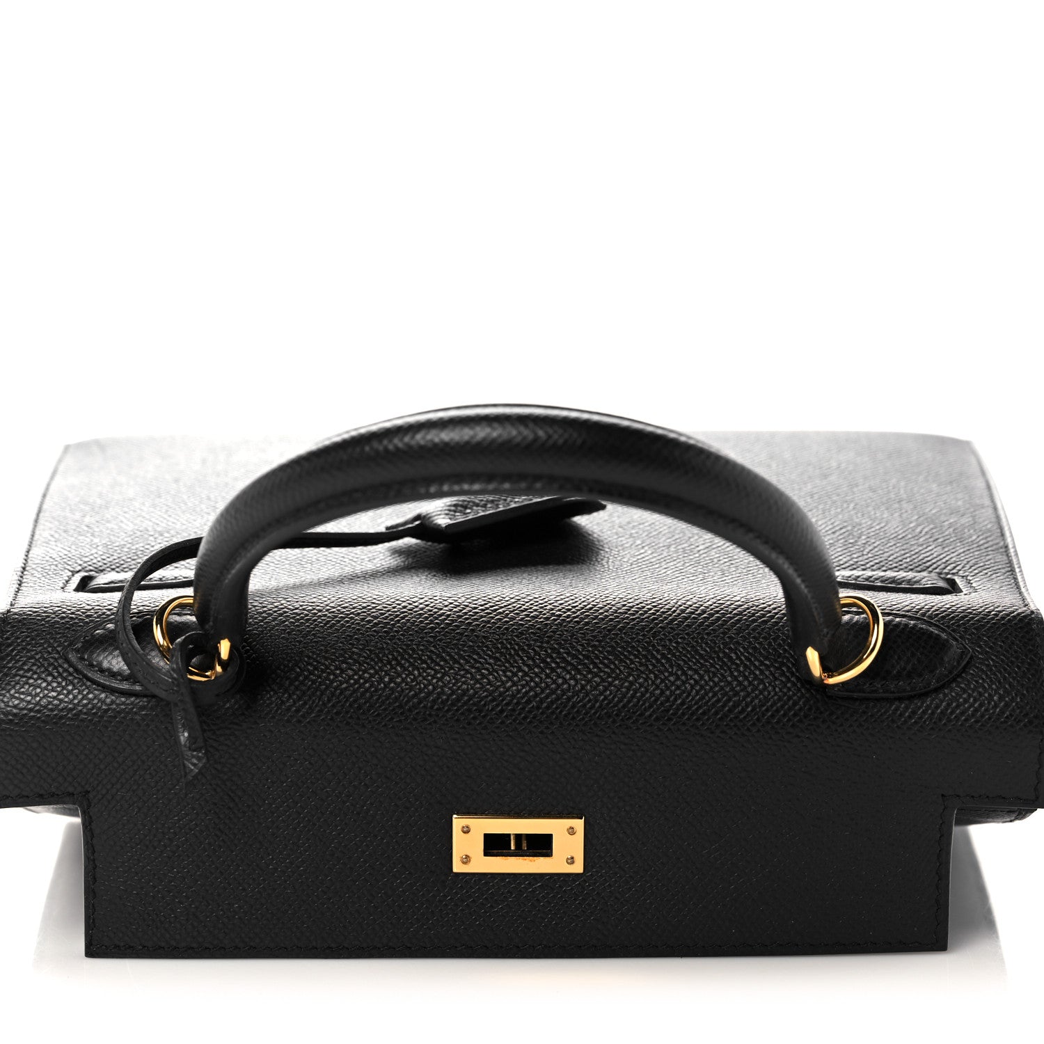 Hermes Epsom Kelly Sellier 25 Black 18 of 38
