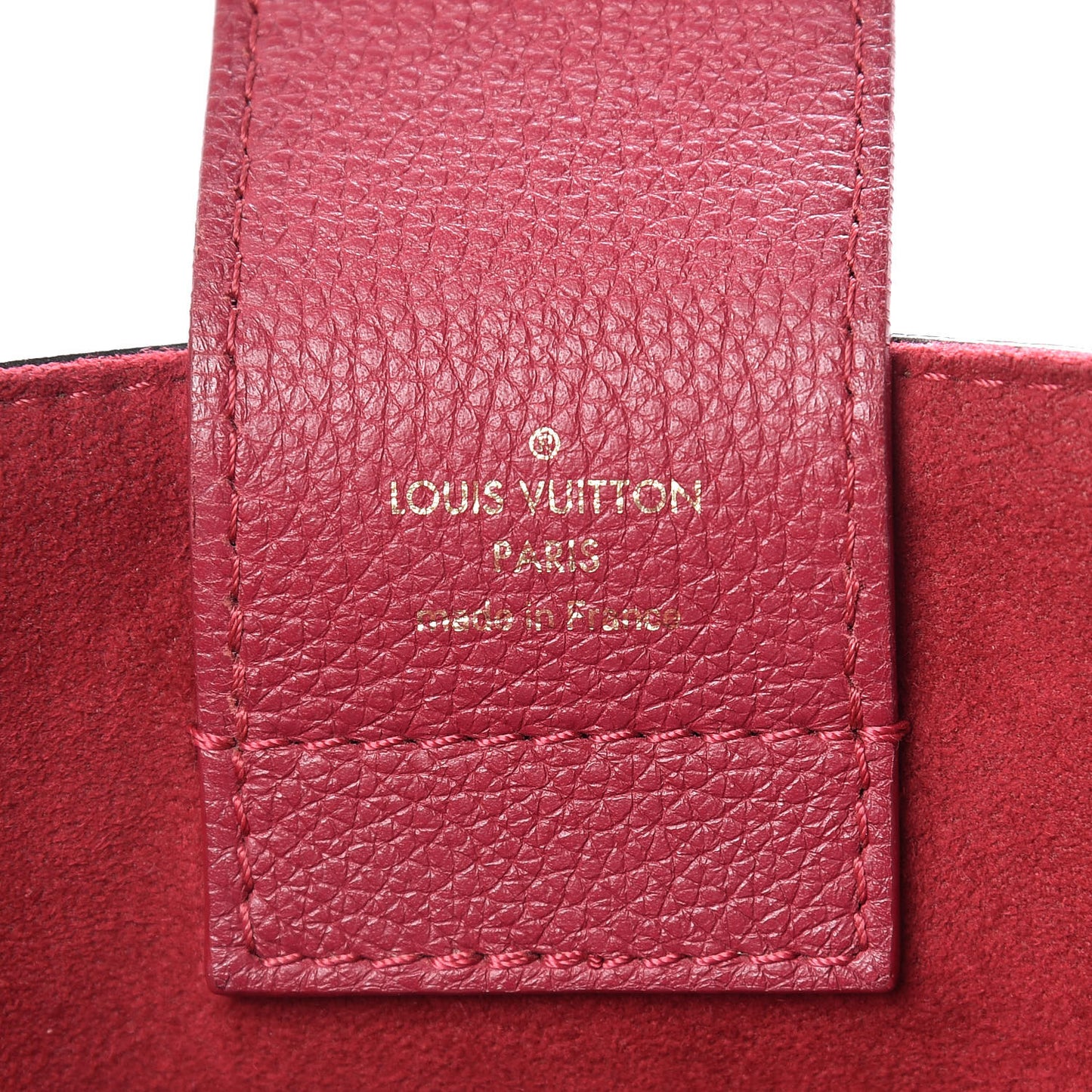 Damier Ebene LV Riverside Lie De Vin