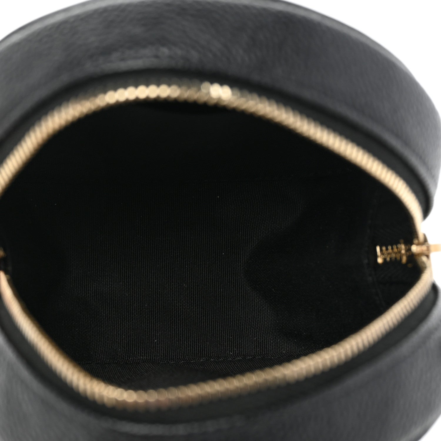 Chanel Caviar Quilted Round Filigree Crossbody Black 5 of 8